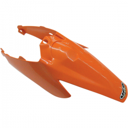 UFO, zadní blatník, KTM SX 85 '04-'12, s tabulkami, oranžová barva