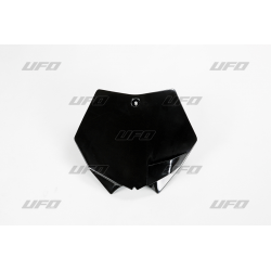 UFO, přední číslová tabulka, KTM SX/SXF '07-'12 černá barva