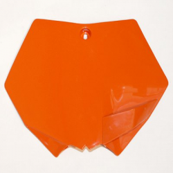 UFO, přední číslová tabulka, KTM SX '07-'12 oranžová barva