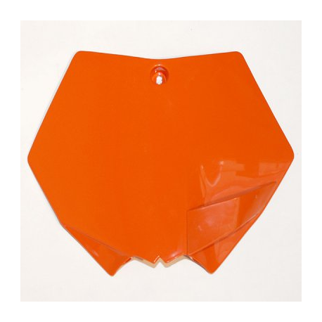 UFO, přední číslová tabulka, KTM SX '07-'12 oranžová barva