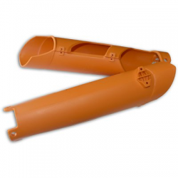 UFO, kryty přední vidlice, KTM SX /SXF '07-'14, EXC '08-'15, oranžová barva OEM 7800109410004