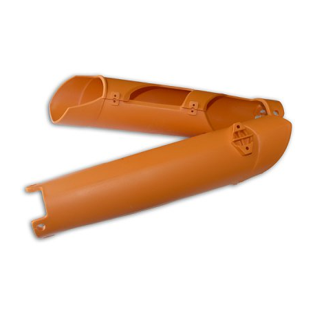 UFO, kryty přední vidlice, KTM SX /SXF '07-'14, EXC '08-'15, oranžová barva OEM 7800109410004