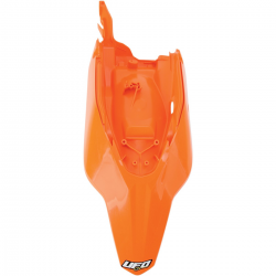 UFO, zadní blatník, KTM SX 65 '09-'15, s bočními tabulkami,I oranžová barva