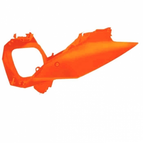 UFO, podsedlové tabulky, KTM SX/SXF '11-'15, EXC '12-'15 oranžová barva (s airboxem)