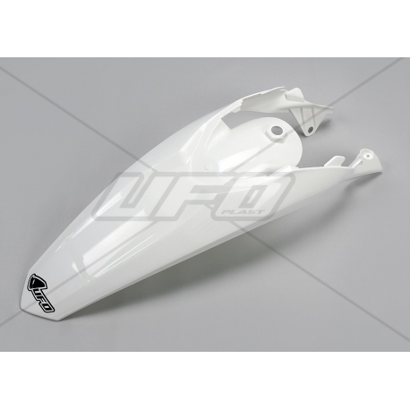 UFO, zadní blatník, KTM EXC '12-'16 (s piny) bílá barva