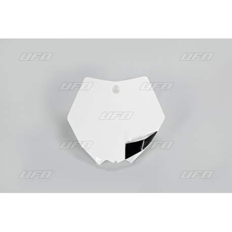 UFO, přední číslová tabulka, KTM SX 85 '13-'17, bílá barva