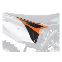 UFO, kryty airboxu, KTM SX '13-'16, SXF '13-'15 OEM BARVA (ORANŽOVÁ/ČERNÁ)