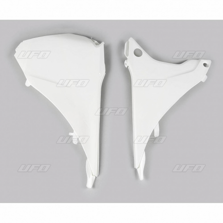UFO, kryty airboxu, KTM EXC '14-'16, EXCF '14-'16 BÍLÁ BARVA