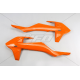 UFO, kryty chladičů, KTM SX/SXF '16-'18 (s vyjímkou SX 250 '16), EXC '17-'19, oranžová barva