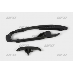 UFO, chránič zadní vidlice (slider řetězu) KTM SX/SXF '16-'21 (s vyjímkou SX 250 '16), černá barva
