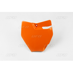 UFO, přední číslová tabulka, KTM SX 65 '16-18 oranžová barva