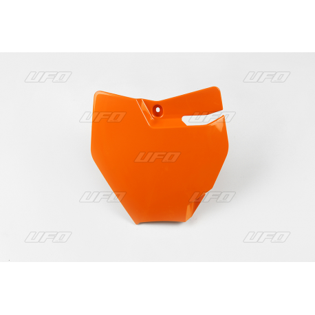 UFO, přední číslová tabulka, KTM SX 65 '16-18 oranžová barva