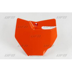UFO, přední číslová tabulka, KTM SX 85 '18 oranžová barva