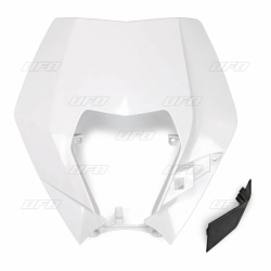 UFO, rámeček přední masky, KTM EXC/EXCF 09-13 bílá barva (typ OEM)