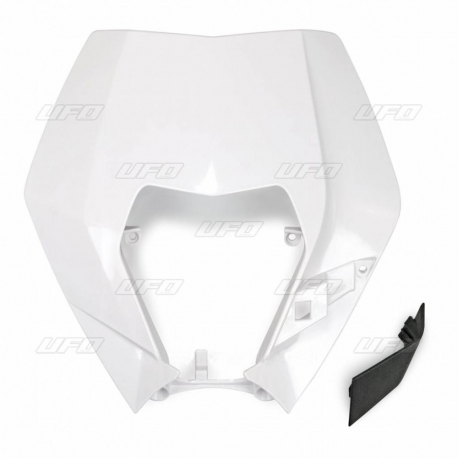 UFO, rámeček přední masky, KTM EXC/EXCF 09-13 bílá barva (typ OEM)