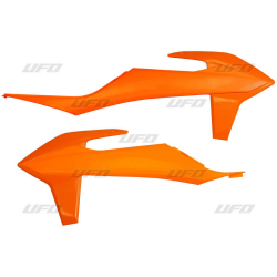 UFO, kryty chladičů, KTM SX/SXF '19-22, EXC/EXC-F 20-23, oranžová barva