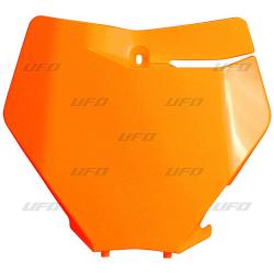 UFO, přední číslová tabulka, KTM SX/SXF '19-'20 oranžová barva FLUO