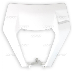 UFO, rámeček přední masky, KTM EXC/EXCF 17-19 bílá barva (typ OEM)
