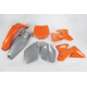 UFO, sada plastů, KTM SX/SXF '00 barva OEM (KT500E999)