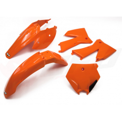 UFO, sada plastů, KTM SX / SXF '05-'06 barva OEM (KT503E999)