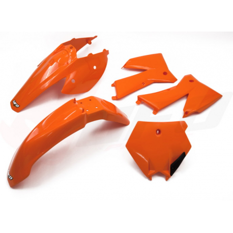 UFO, sada plastů, KTM SX / SXF '05-'06 barva OEM (KT503E999)