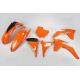UFO, sada plastů, KTM SXF '11-'12, SX '12 oranžová barva (KT510E127)
