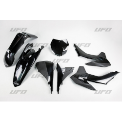 UFO, sada plastů, KTM SX/SXF '13-'15, SX 250 '16 černá barva