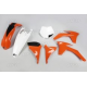 UFO, sada plastů, KTM SX/SXF '16-'18 barva OEM '17 (oranžová/bílá)