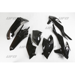 UFO, sada plastů, KTM EXC '17-'18, černá barva (KT518E001)