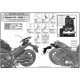 Kappa, nosič centrálního kufru, Yamaha FZ8 / FAZER 8 800 (10-15) (bez plotny)