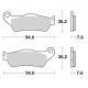 Moto-Master, brzdové desky KH181 NITRO Racing Sinter Metal SOFT: 22 (NITRO SPORT) KTM: 125-200-250-300-350-360-380-440-500, WS