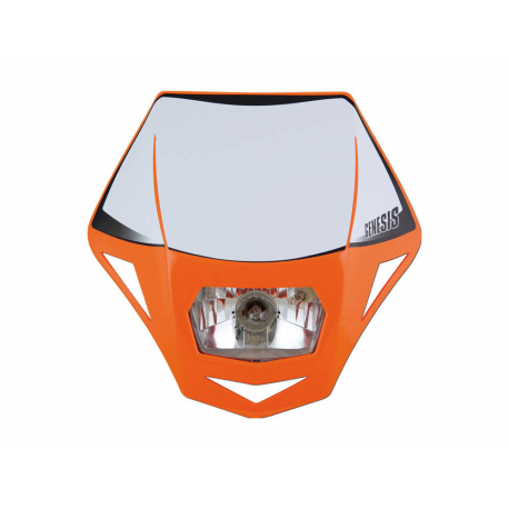 Racetech, přední maska Genesis, oranžová barva