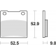TRW Lucas, brzdové desky KH63 Sinter Street Kawasaki ZX7R 96-02, ZXR 750 89-95, ZRX 1100 / 1200 96-04, ZX12R / ZZR 1200 00-06,