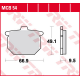 TRW Lucas, brzdové desky KH31 Organic, Honda CX 500 79-84, CB 750 77-81, CB 900 79-81, CBX 1000 '79, GL 1000 / 1100 78-81,