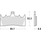 TRW Lucas, brzdové desky KH188 Sinter Street Kawasaki ZX9R 96-01, ZRX 1100 / 1200 96-06, VN 1500 02-03, VN 1600 04-08, Suzuki