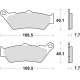 TRW Lucas, brzdové desky KH209 KH209/2 Sinter Street Aprilia PEGASO 650 97-10 ETV 1000 CAPONORD 01-09, BMW F 650 / CS / GS / D
