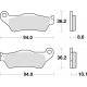 TRW Lucas, brzdové desky KH363 Sinter Street BMW R1100GS/R/RT/S 99-05 R1150GS/ADV/R/RS/RT 99-06 K1200GT/R/S 05-09 R1200C 98-05