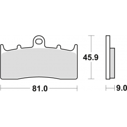 TRW Lucas, brzdové desky KH294 Sinter Street BMW R 1100 S 01-05, R 1150 GS / ADV / R / RS 00-06, K 1200 LT 00-09, R 1200 C / C