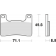 TRW Lucas, brzdové desky KH379 Sinter Street Kawasaki Z 900 18-, KLZ 1000 19-, H2 18-, Z 1000 10-, ZX10R 08-15, Suzuki GSXR 60
