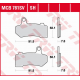 TRW Lucas, brzdové desky KH409 Sinter Street Harley-Davidson 1130 / 1250 / 1584 / 1690 / 1750 / 1800 / 1870 / 1923 06-21,zadní