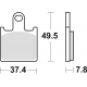TRW Lucas, brzdové desky KH417 Sinter Street Kawasaki ZX6R 07-16, Z 750 11-14, přední
