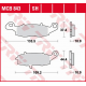 TRW Lucas, brzdové desky KH231/2 Sinter Street Kawasaki VN 900 06-17, VN 1500 98-03, VN 1600 03-08, VN 1700 09-17, VN 2000 04-