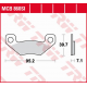 TRW Lucas, brzdové desky KH468 Sinter Offroad, CAN-AM DS 450 08-15, zadní