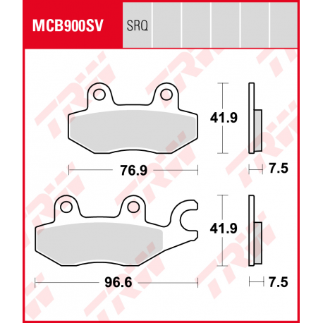 TRW Lucas, brzdové desky KH197 Kawasaki 250 R NINIA / 400 NINJA 18-19, Z 400 19-, přední