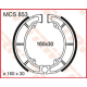 TRW Lucas, brzdové čelisti (160X30mm) (K705) Kawasaki EL/GPZ/ER/Z/ZL