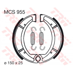TRW Lucas, brzdové čelisti Yamaha XT 500 / 550 / 600 / 600 TENERE (150X25mm) (Y510)