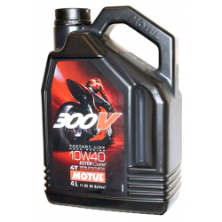 Motul, motorový olej 300V 4T FL ROAD RACING 10W40 4L (Syntetic)