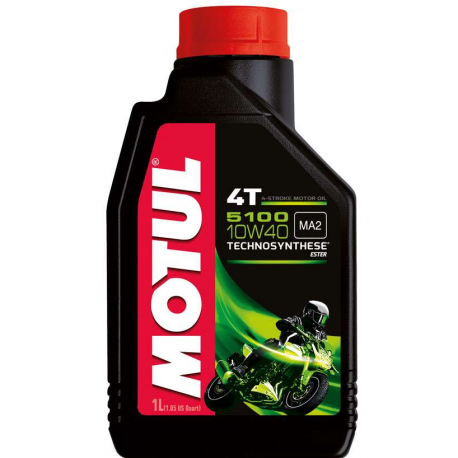 Motul, motorový olej 5100 4T Ester 10W40 1L
