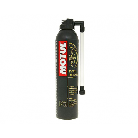 Motul, P3 TYRE REPAIR 0,3L (přípravek na zacelení proražených pneu)