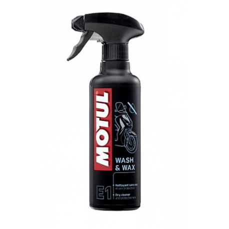 Motul, E1 WASH WAX 400ml přípravek na mytí, s voskem (ATOMIZER)